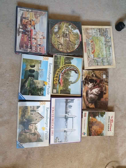 Photo of free Binbag full of Jigsaws (Trowbridge BA14) #3