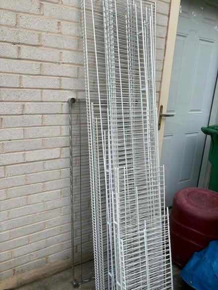 Photo of free Various Metal Wall Shelves (Gaithersburg) #2