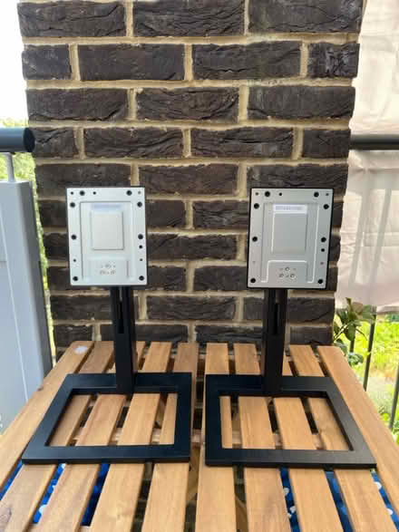 Photo of free 2 x monitor stands (Charlton SE7) #1