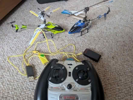 Photo of free Toy helicopters (not working) (Beauchief S8) #1