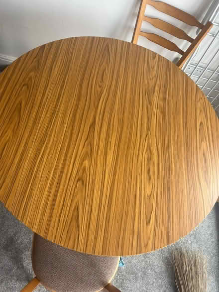 Photo of free Dinning table with 4 chairs (TW19) #2
