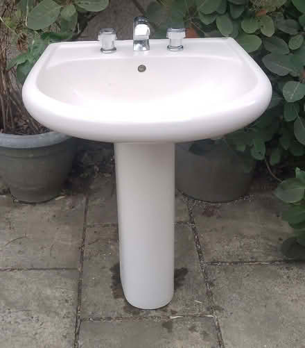 Photo of free 3 piece bathroom suite (Camp Cross GL6) #3