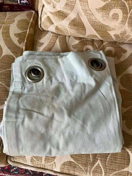 Photo of free medium sized light blue curtains 50x 52" deep (Kennington SW8) #3