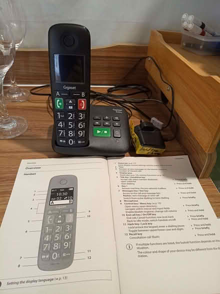 Photo of free landline telephone, cordless, Gigaset E290A (Boscombe BH5) #1