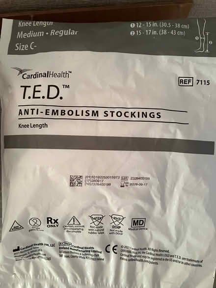 Photo of free Compression socks (M) (Seafield EH47) #1