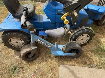 Photo of free kids tractor with trailer (Madeley / CW3) #2