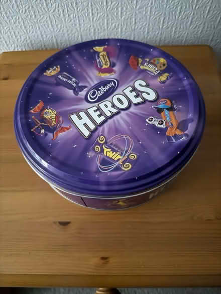 Photo of free Empty Heroes tin (New Brighton CH45) #1