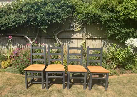 Photo of free 4 x Solid Pine Chairs (Claverton Down, Bath) #1