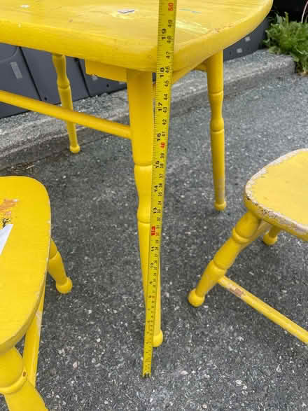 Photo of free Antique Table/Chairs for Children (Portugal Cove) #2