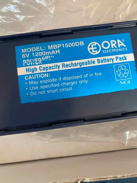 Photo of free Rechargeable battery pack (Norbury SW16) #2