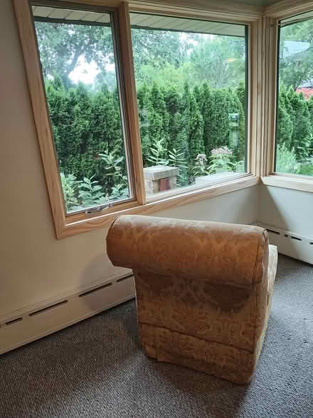 Photo of free Two accent chairs with swivel bases (Devonshire area in Skokie, IL) #1