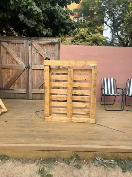 Photo of free 2 wooden pallets (Leyton E10) #2