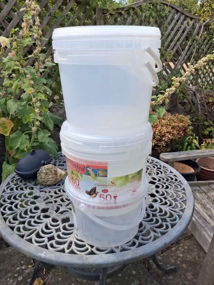 Photo of free Plastic tubs (Colwall Green WR13) #1