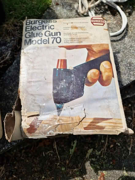 Photo of free Electric glue gun (Juniper Green, EH14) #1