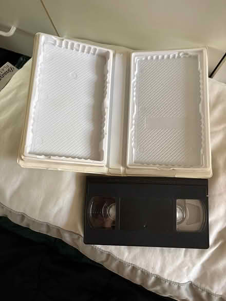 Photo of VHS plastic white movie covers (L5L 5P5) #1