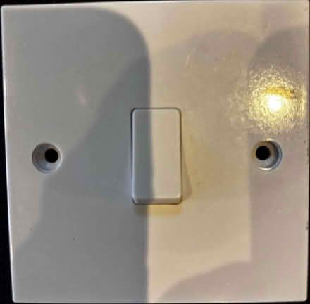 Photo of free Single white light switch (Lavender Hill SW11) #1