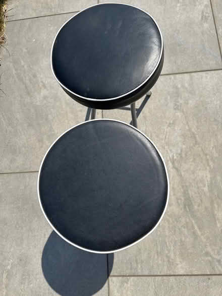 Photo of free 2 folding stools. (Ramsden Bellhouse SS12) #3