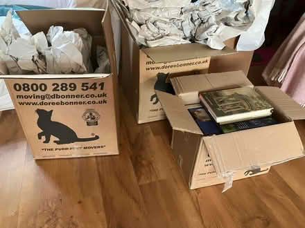 Photo of free Moving boxes and paper for packing (Hailsham BN27) #1