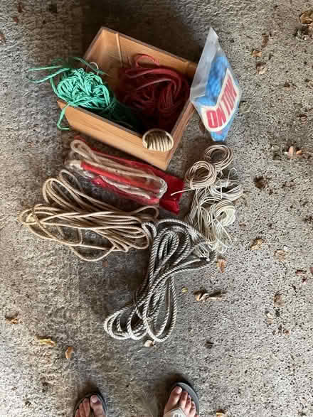 Photo of free Box of string and rope (Eastbourne BN21) #1