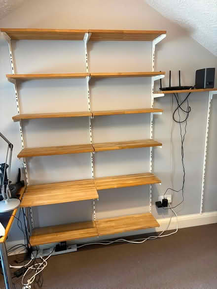 Photo of free Wood Shelving (Fetcham KT22) #1