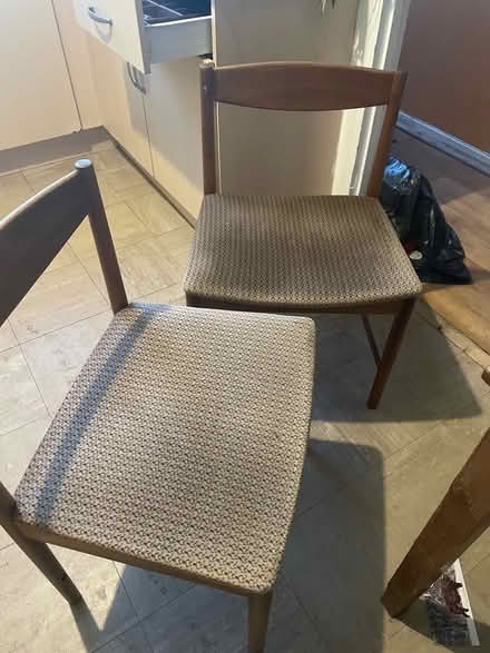 Photo of free 2 dining room chairs. (Earlham NR4) #2