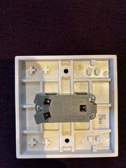 Photo of free Single white light switch (Lavender Hill SW11) #2