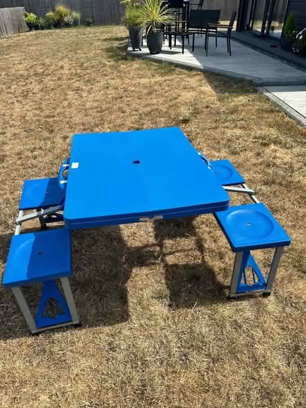 Photo of free Folding picnic/ camping table (Ramsden Bellhouse SS12) #4