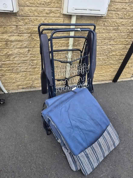 Photo of free 2x reclining sun lounger chairs (Allerton BD15) #1