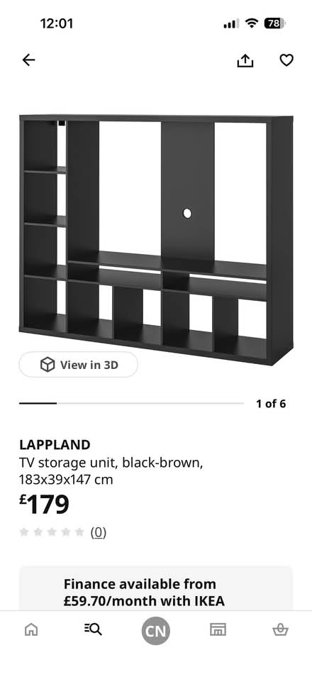 Photo of free Black IKEA unit (Round Spinney NN3) #1