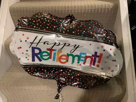 Photo of free Foil Balloon RETIREMENT (Winston Churchill & Hwy 403) #1