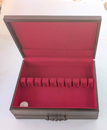 Photo of free Silverware storage box (Santa Clara near Great America) #1