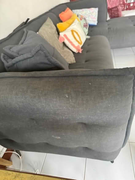 Photo of free Grey L shaped sofa (Siglap) #4