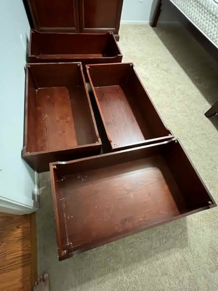 Photo of free Twin bed frame/storage (San Pedro.) #2