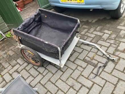 Photo of free Bicycle trailer (Penzance TR18) #1