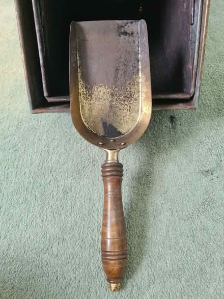 Photo of free Brass coal shuttle (Halton LS15) #3