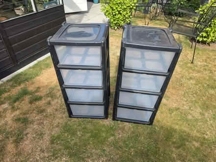 Photo of free plastic drawers x 2 sets (Boston PE21) #2