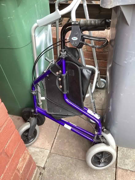 Photo of free 3 wheeled walker and zimmer frame (Upton CH49) #1