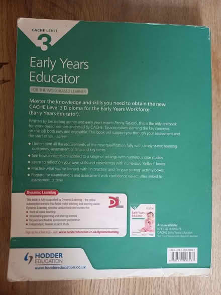 Photo of free Early Years Level 3 Textbook (Kingswood BS15) #2