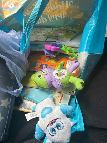 Photo of free Lot: Toys, books, wellies size 10 (Vauxhall) #1
