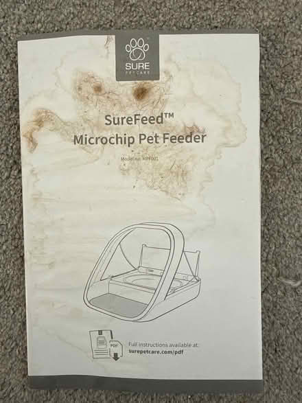 Photo of free Microchip pet feeder (Wargrave RG10) #2