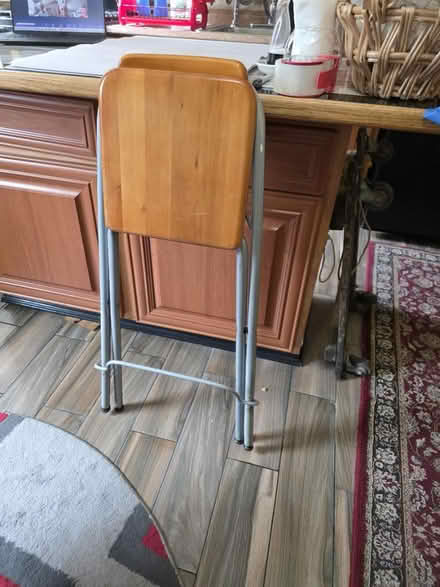 Photo of free folding counter-height stool (South Ozone Park) #3