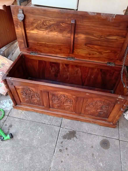 Photo of free Storing ottoman (Barnard's Green WR14) #2