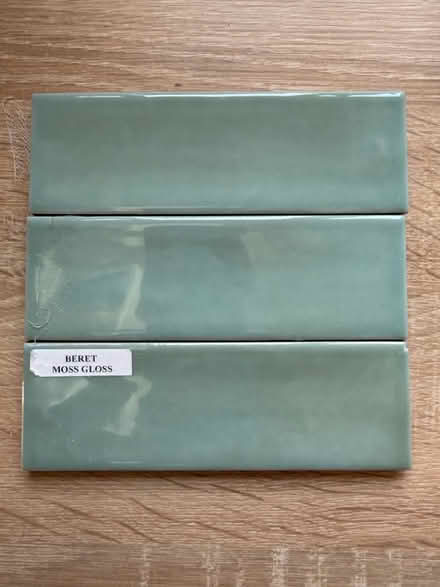 Photo of free Porcelain Tiles New - Moss Green (East Malling) #2