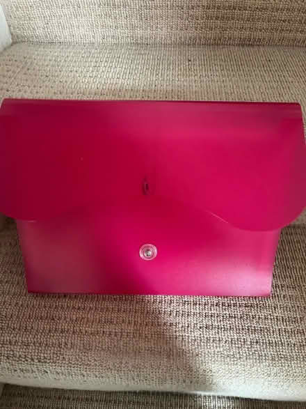 Photo of free 2 plastic Folders with inserts (Ware SG12) #1