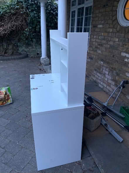 Photo of free White desk (Kenley CR8) #1
