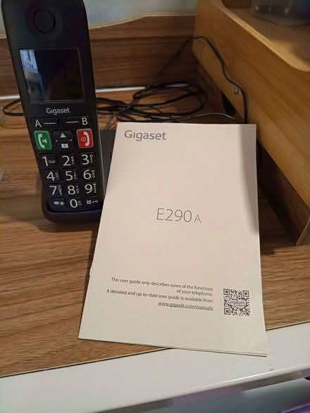 Photo of free landline telephone, cordless, Gigaset E290A (Boscombe BH5) #2
