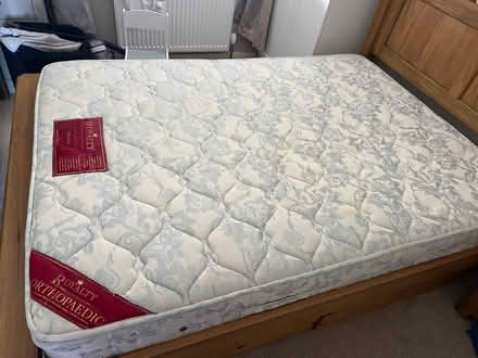 Photo of free Orthopaedic double Mattress (Biggleswade SG18) #1