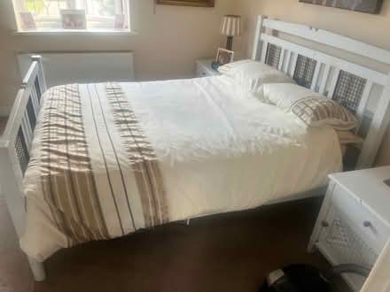 Photo of free King size bed, chest of drawers and 2 bedside tables (Rooks Nest SG1) #2