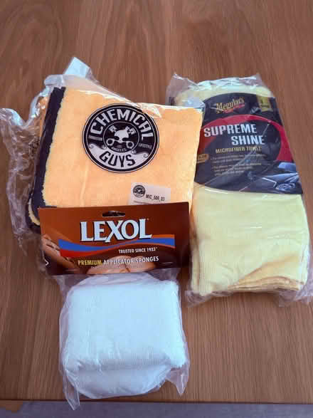 Photo of free Various Car Cleaning Cloths (Pollard Rd & More Ave) #1