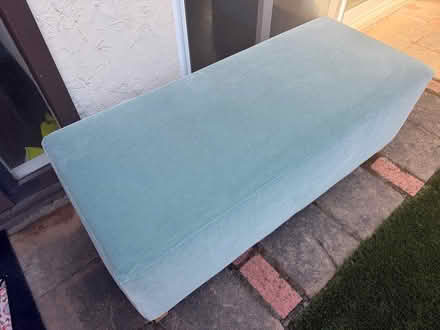 Photo of free Upholstered bench/ottoman (Wolfe and Evelyn) #2